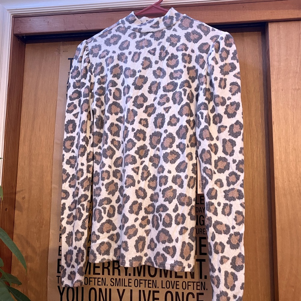 Animal Print Blouse